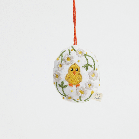 Spring Chick Easter Egg Ornament