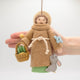 Spring Saint Francis with Chicks & Bunny Ornament