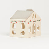 Village House Ceramic Tea-Light Holder