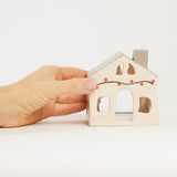 Village House Ceramic Tea-Light Holder