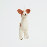 Brown Standing Hound Ornament