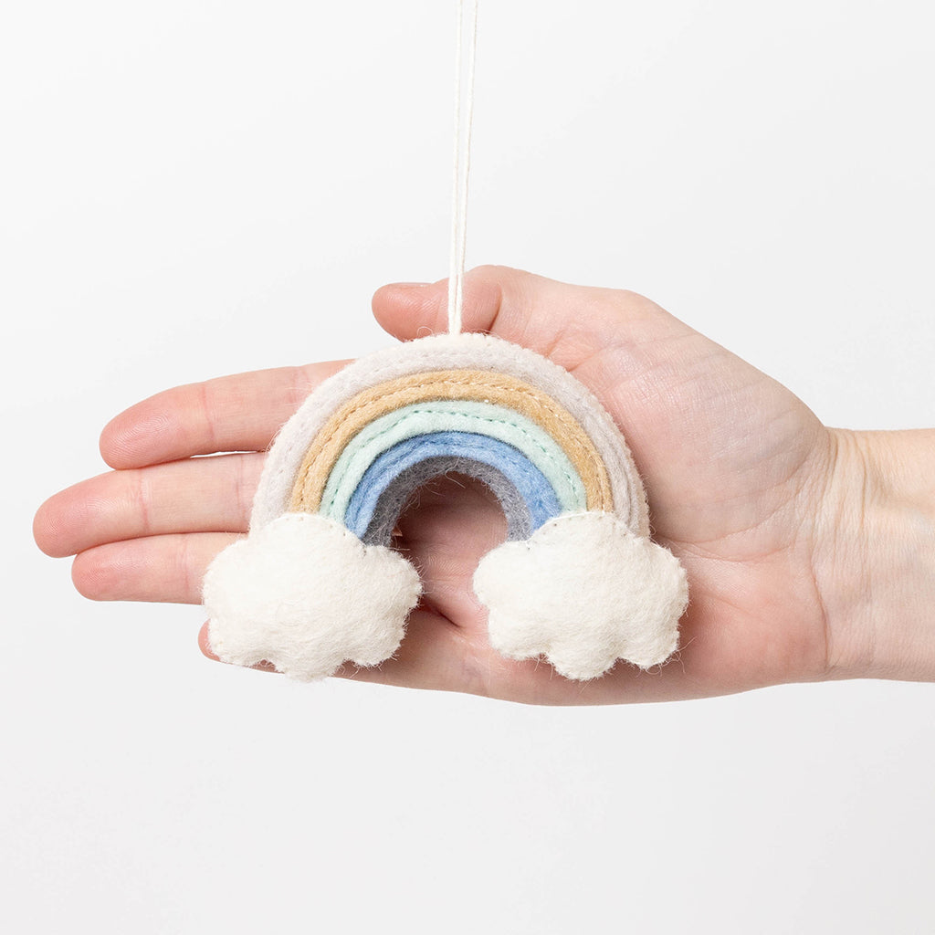 Stormy Days Rainbow Ornament