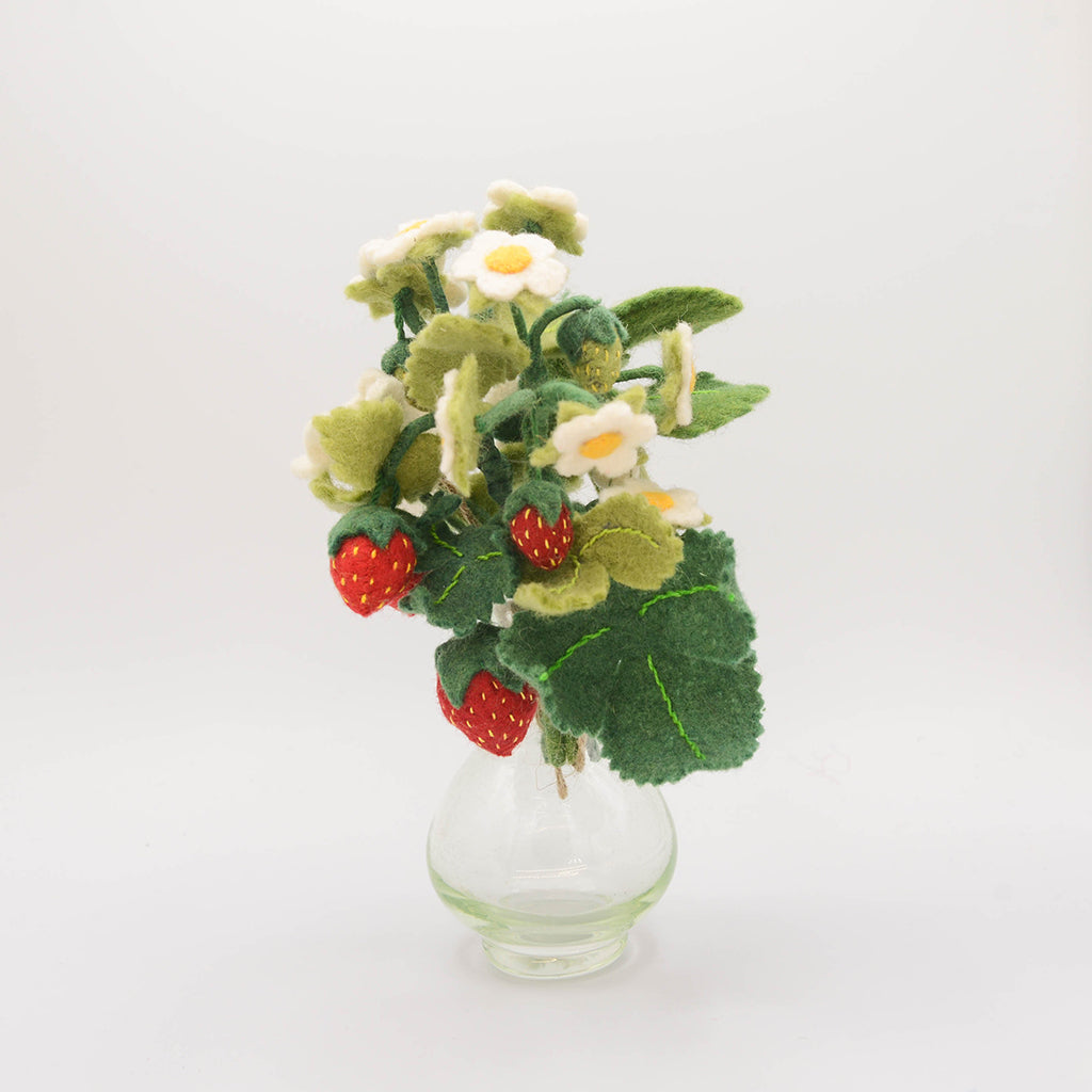 Collector's Edition Strawberry Bouquet with Vase