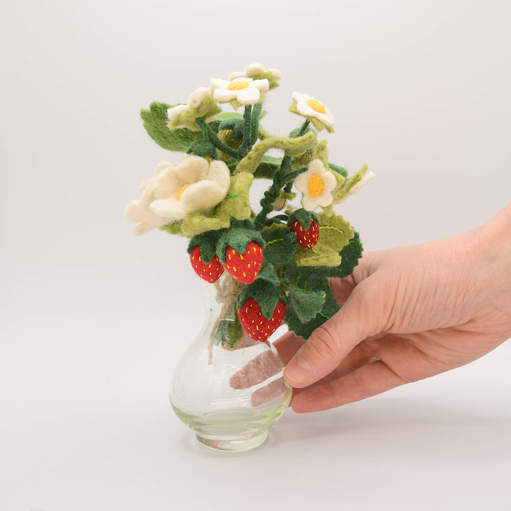 Collector's Edition Strawberry Bouquet with Vase