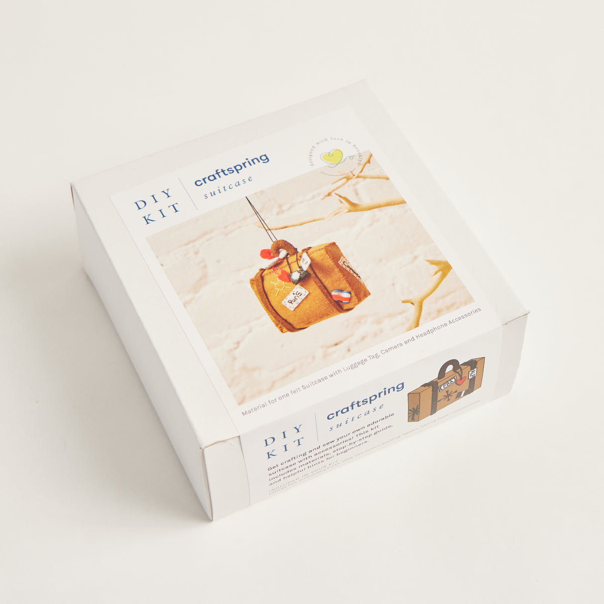 DIY KIT Wanderlust Suitcase