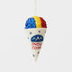 Cool off your Christmas tree with our Summer Snow Cone Ornament, a cheerful felt ornament inspired by one of summer’s most iconic frozen treats. Handcrafted by skilled artisans using traditional felting techniques, this whimsical ornament features a vibrant tri-color snow cone topped with sparkling bead accents that mimic crunchy ice crystals. The detailed white cone is embroidered with classic snow cone graphics and playful lettering, capturing the carefree spirit of amusement parks, beach vacations, and s