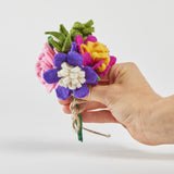 Summer's Bounty Flower Bouquet with Vase