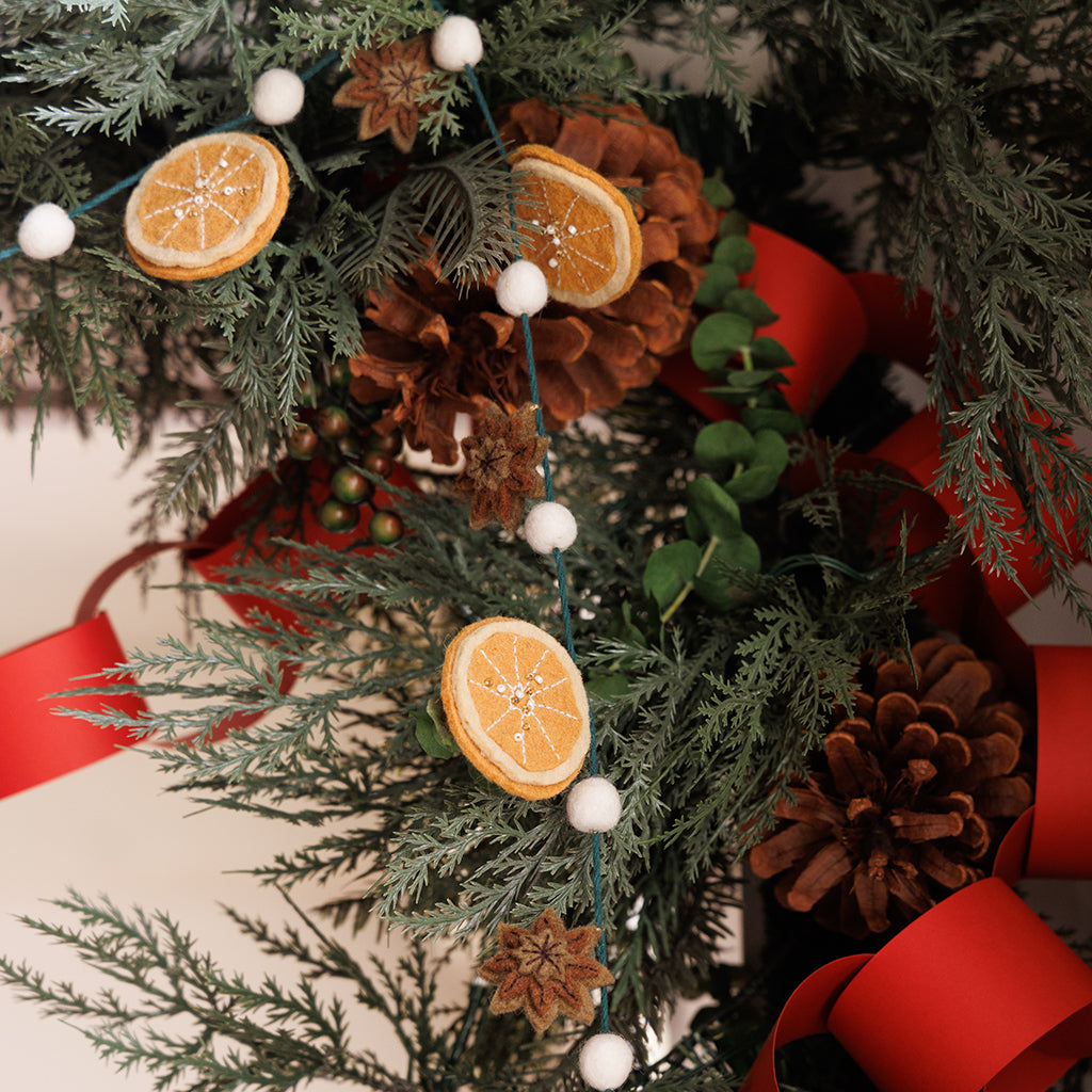 Orange Slice & Anise Garland