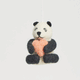 Sweet Love Panda Ornament