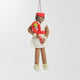 Tennis Legend Ornament - Brown