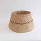 Evergreen Crocheted Raffia Tree Collar