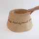Evergreen Crocheted Raffia Tree Collar
