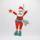 Tropical Snorkel Santa with Sea Turtle Ornament