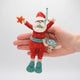 Tropical Snorkel Santa with Sea Turtle Ornament