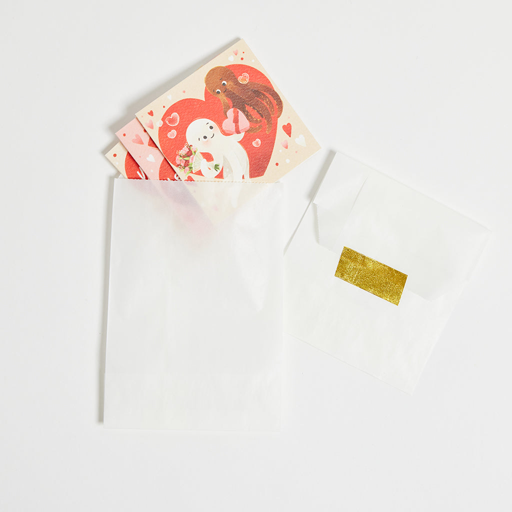 Valentine Animals Mini Cards - Set of 6