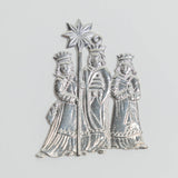 Vintage Tin Three Kings Ornament
