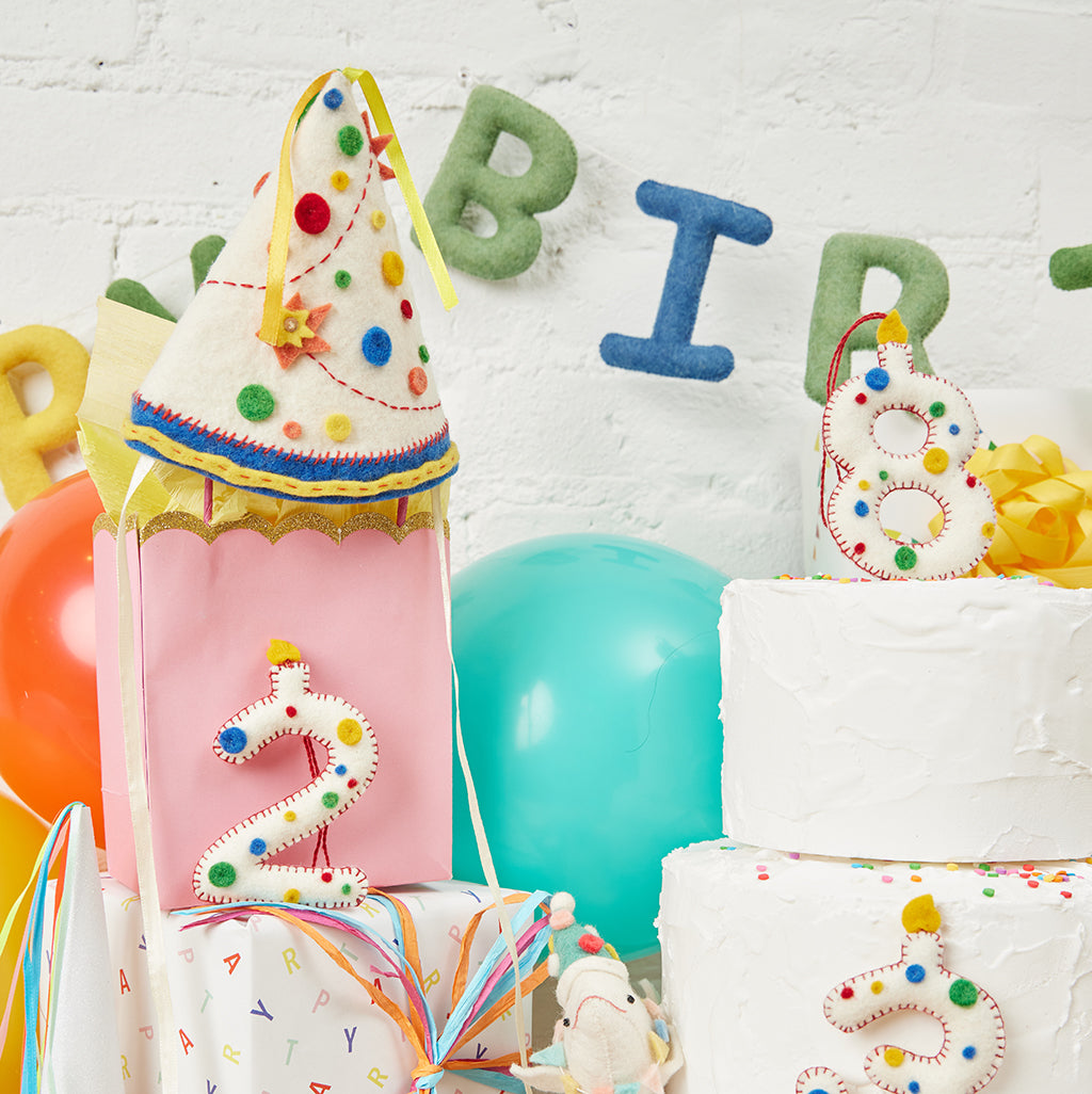 Large Happy Birthday Garland