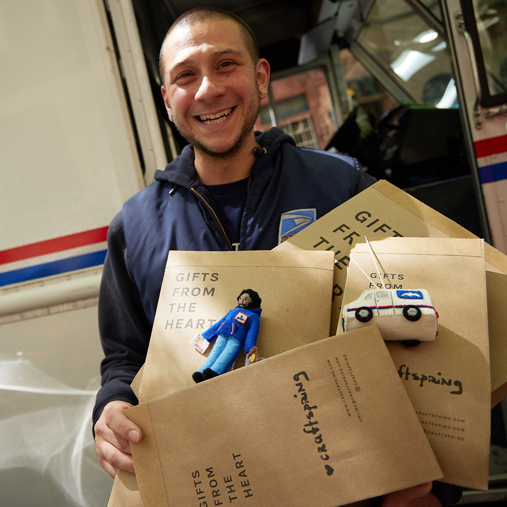 Mailman Ornament
