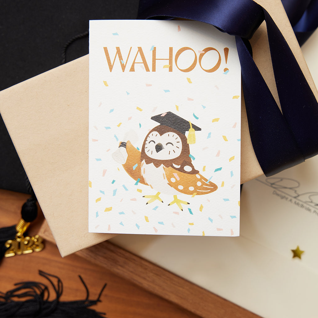 Wahoo! Graduation Card