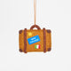 Wanderlust Suitcase Ornament