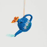 Watering Can with Butterfly Ornament
