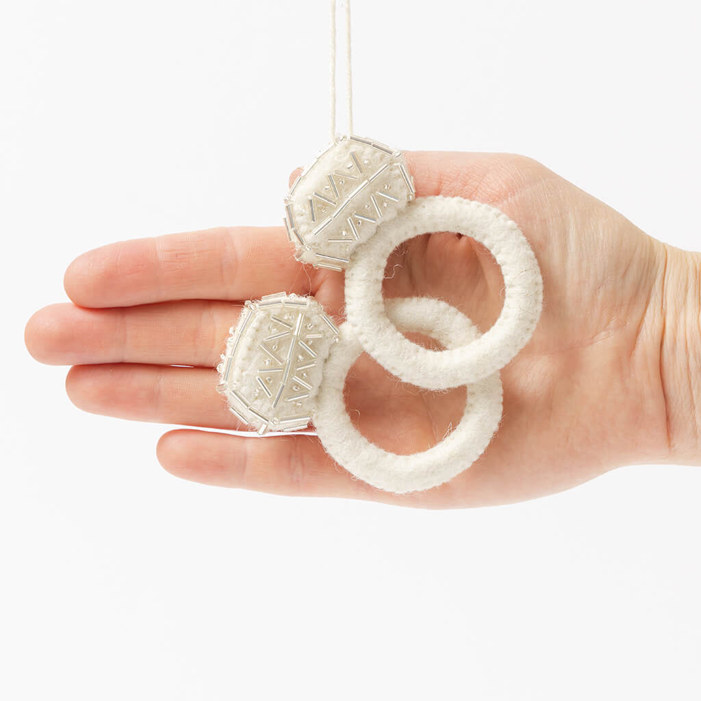 Double Diamonds Ornament