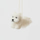 Full of personality and unmistakable charm, our alpaca&nbsp;Westie Ornament brings this beloved breed to life in soft, handcrafted detail. Carefully made by skilled artisans, this adorable pup features the Westie’s signature fluffy white coat, alert expression, and compact, sturdy stance.