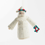 Mistletoe Father Christmas Ornament - Light