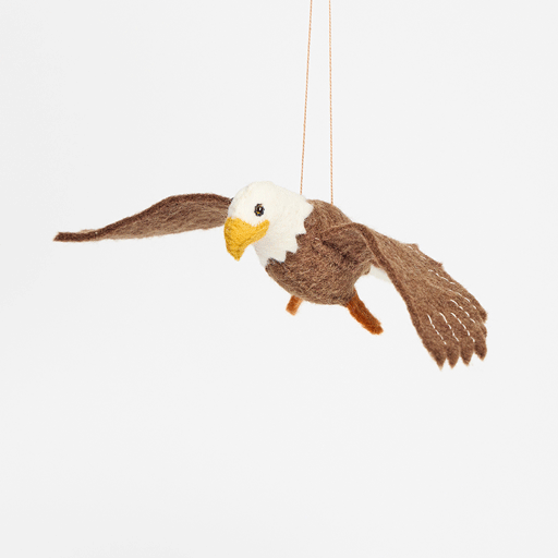 Wind Rider Bald Eagle Ornament