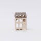 Winter Townhouse Ceramic Tealight Holder