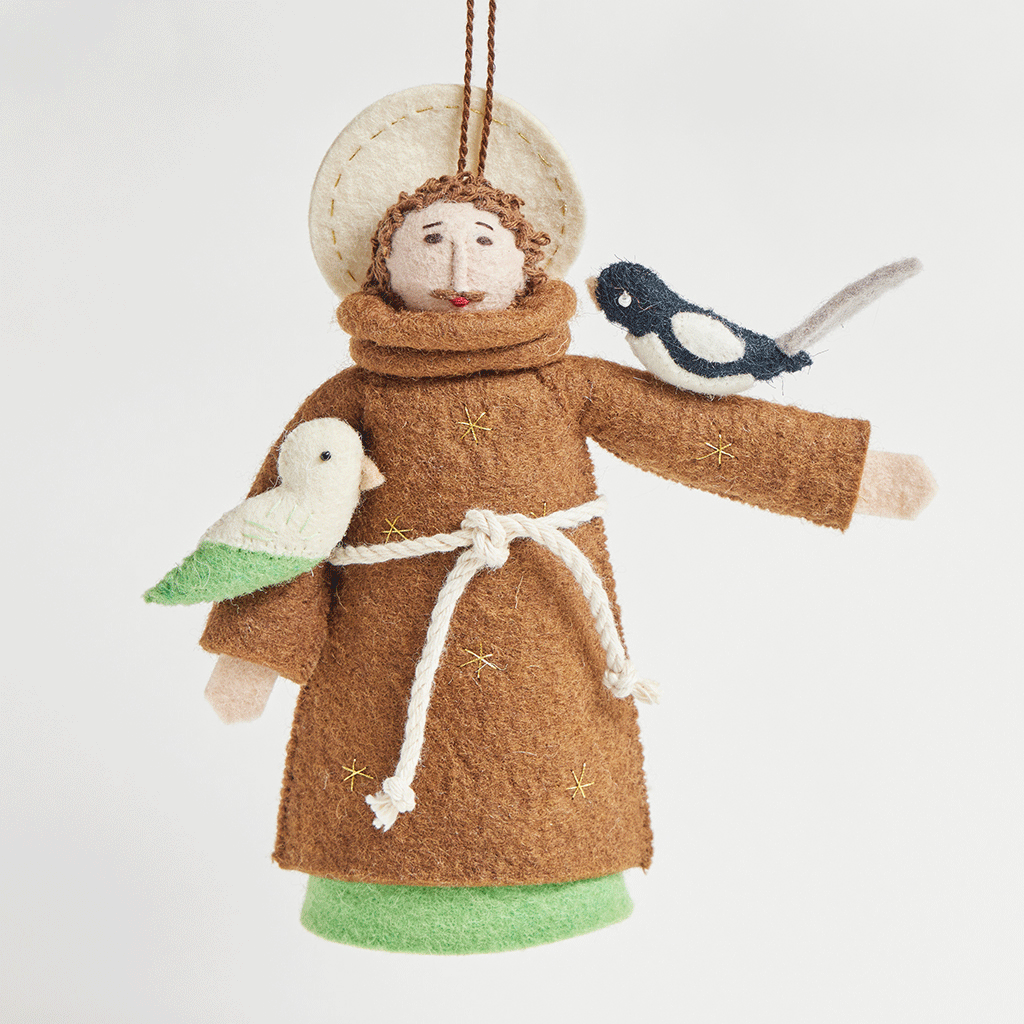 With the Birds Saint Francis Ornament