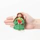 Woodland Fairy with Cardinal Ornament
