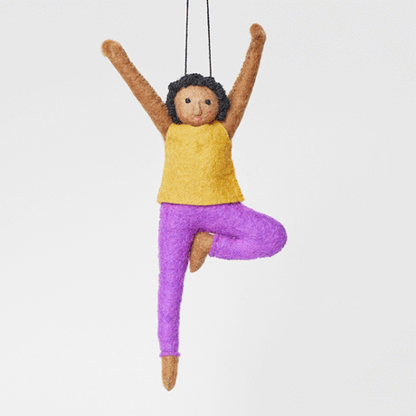 Yoga Tree Pose Ornament