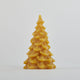 Small Natural Evergreen Tree Candle