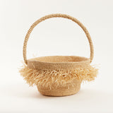 Wild Grass Fringe Basket