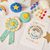 Super Star Ribbon Badge