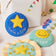 Hand-felted “You’re a Star” badge with stitched star detail on wool felt, handmade and fair trade. A heartfelt token of appreciation.

