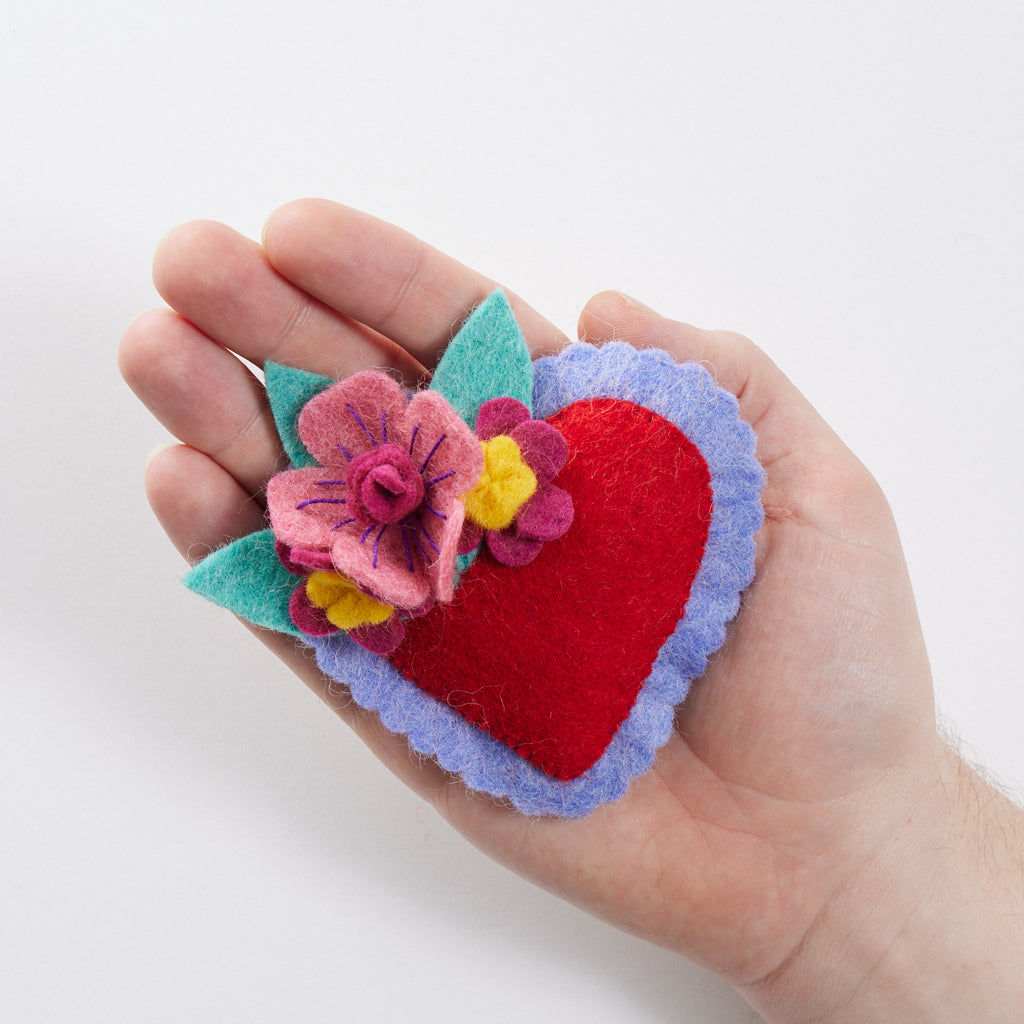 All My Love Deep Red Heart Ornament