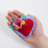 All My Love Deep Red Heart Ornament