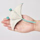 Aqua Wave Glider Manta Ornament