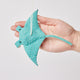 Aqua Wave Glider Manta Ornament