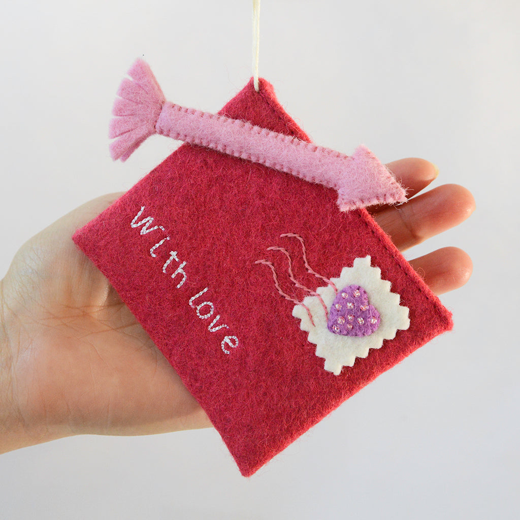 Be Mine Valentine’s Love Note Ornament