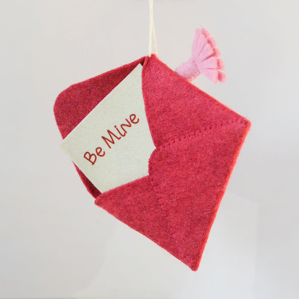 Be Mine Valentine’s Love Note Ornament
