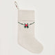 Berry Linen Stocking