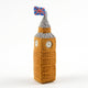 Big Ben London clock felt ornament with embroidered details and British flag topper. Handmade wool Christmas ornament inspired by UK landmarks. Fair trade and ready to hang.