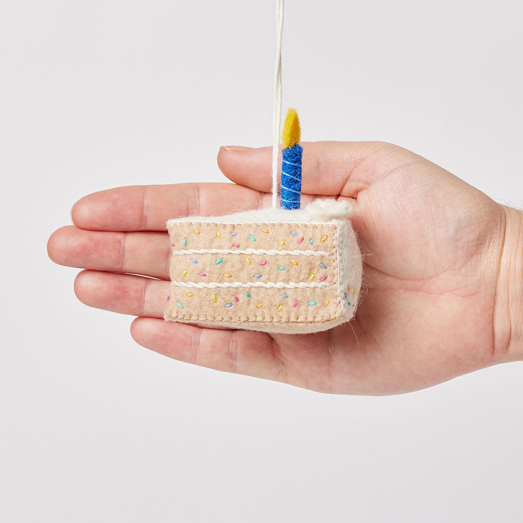 Birthday Confetti Cake Ornament