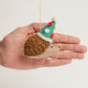 Birthday Party Hedgehog Ornament