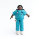 Where the Heart is Nurse Ornament - Brown