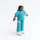 Where the Heart is Nurse Ornament - Brown