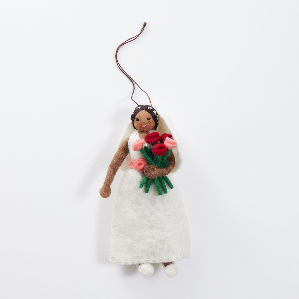 Bride Ornament - Brown
